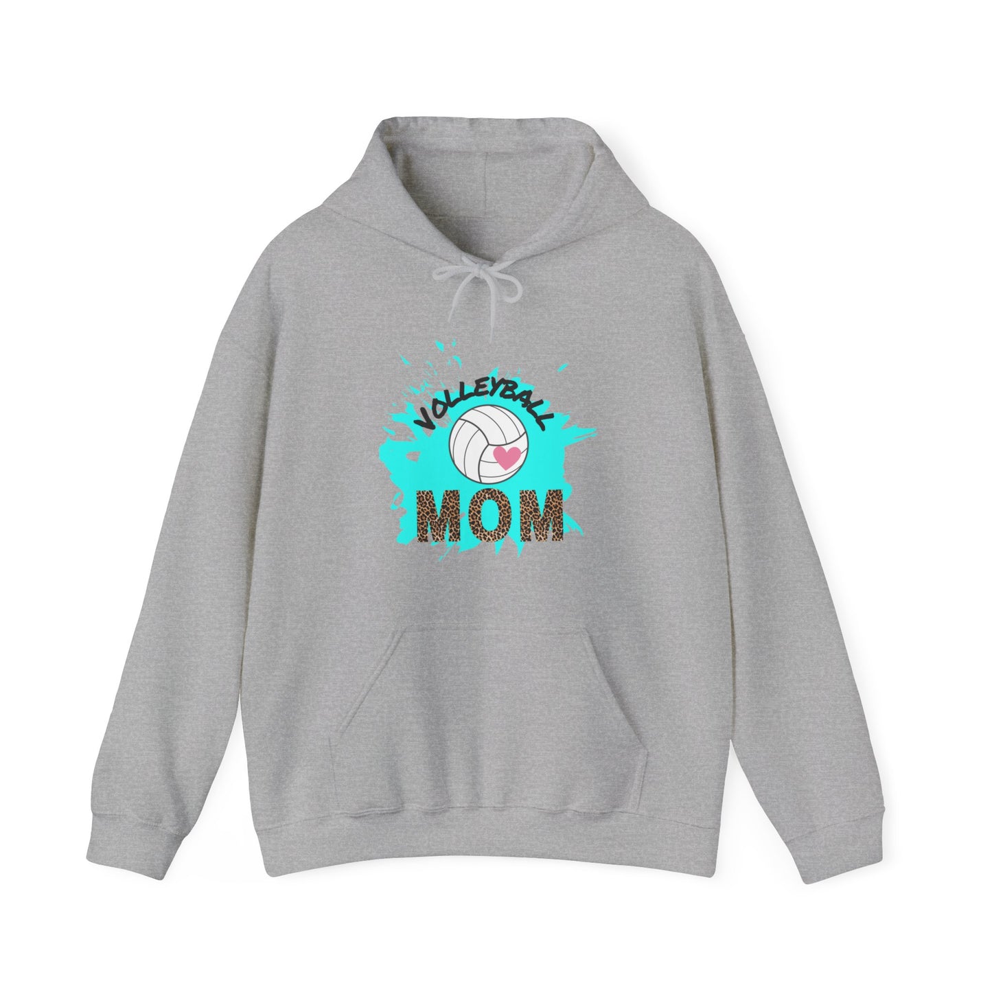 Volleyball Mom Hooded Sweatshirt, Volleyball Sweatshirts,  Volleyball Mom Sweatshirt, Volleyball Hoodie Sweatshirt