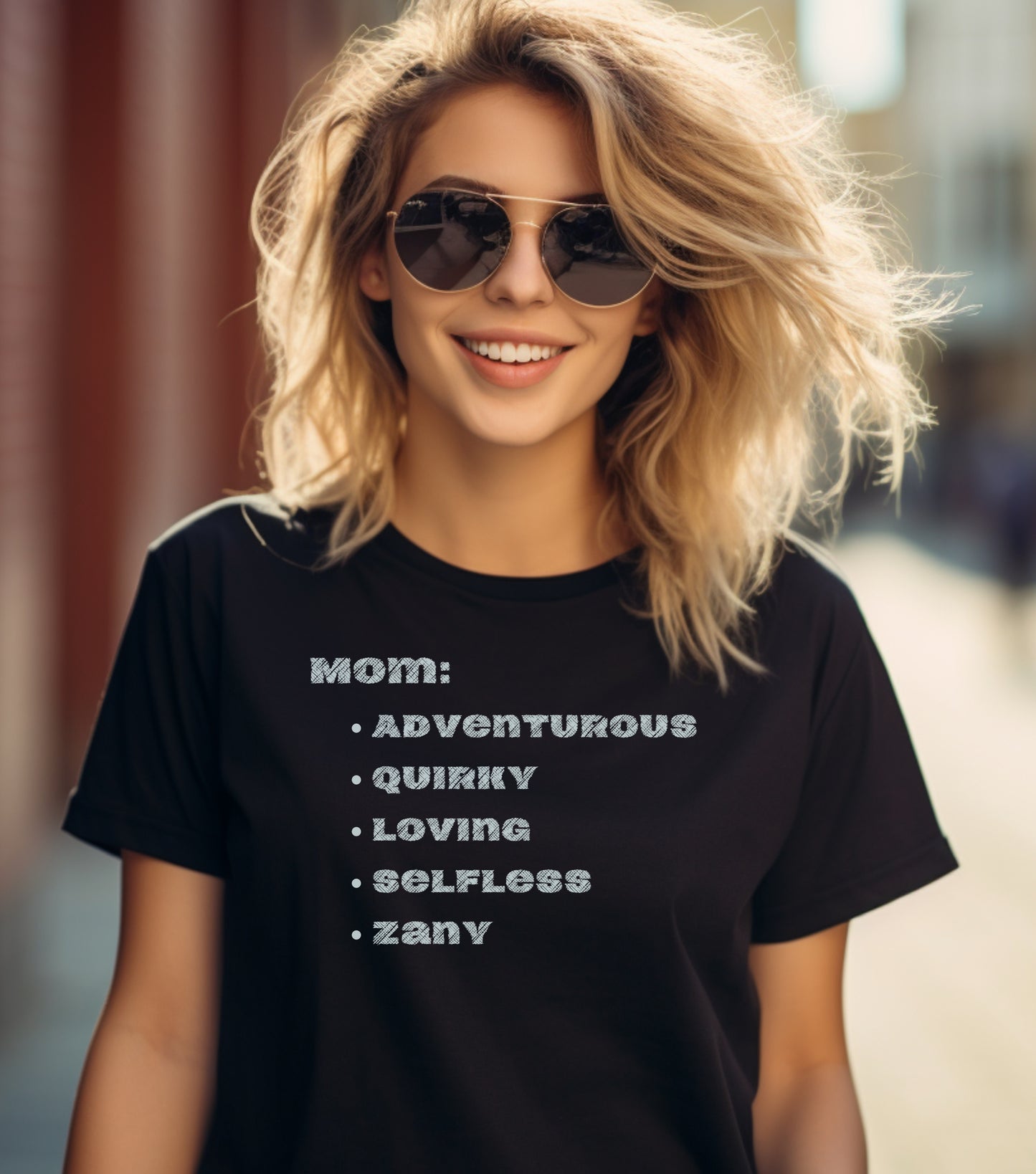 Description of Mom tshirt, Funny Mom tshirt, Gift for Mom, Gift for Grandma, Mothers tshirt, Unisex tshirt, Mothers Day Gift, Caring Mom, Mom tshirt