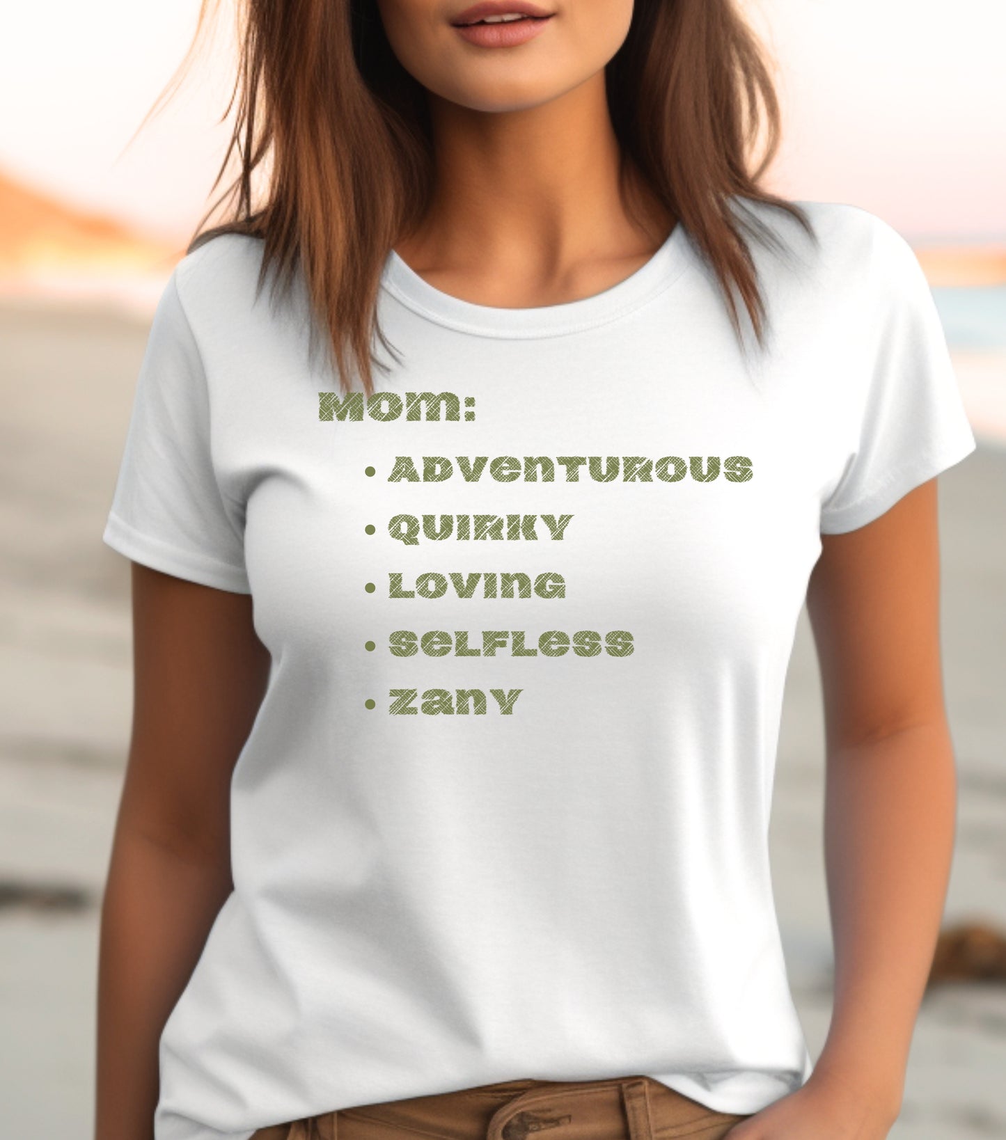 Description of Mom tshirt, Funny Mom tshirt, Gift for Mom, Gift for Grandma, Mothers tshirt, Unisex tshirt, Mothers Day Gift, Caring Mom, Mom tshirt