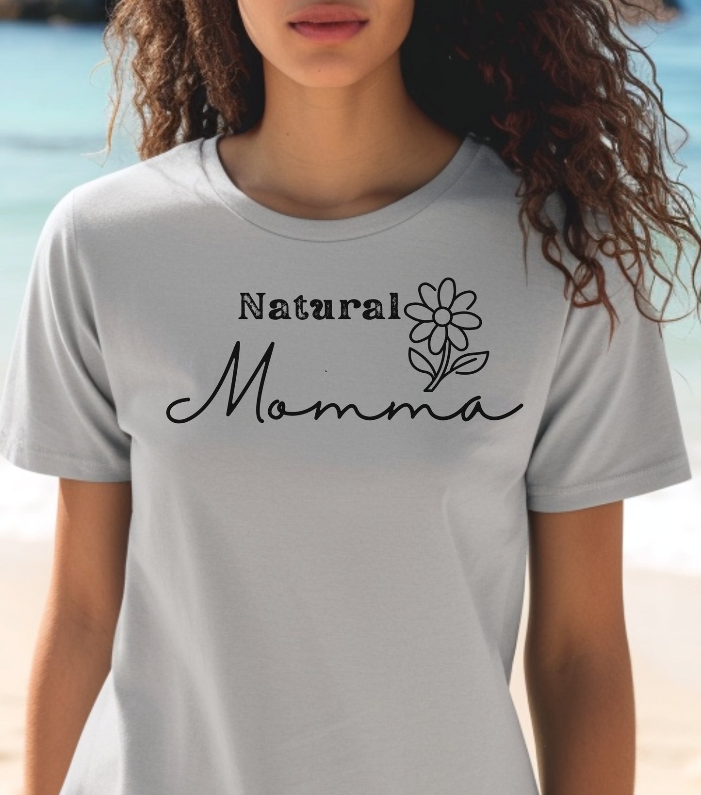 Natural Momma TShirt, women's clothing, unisex tshirt, natural momma, mothers day gift, mom gift, gift for mom, gift for grandma