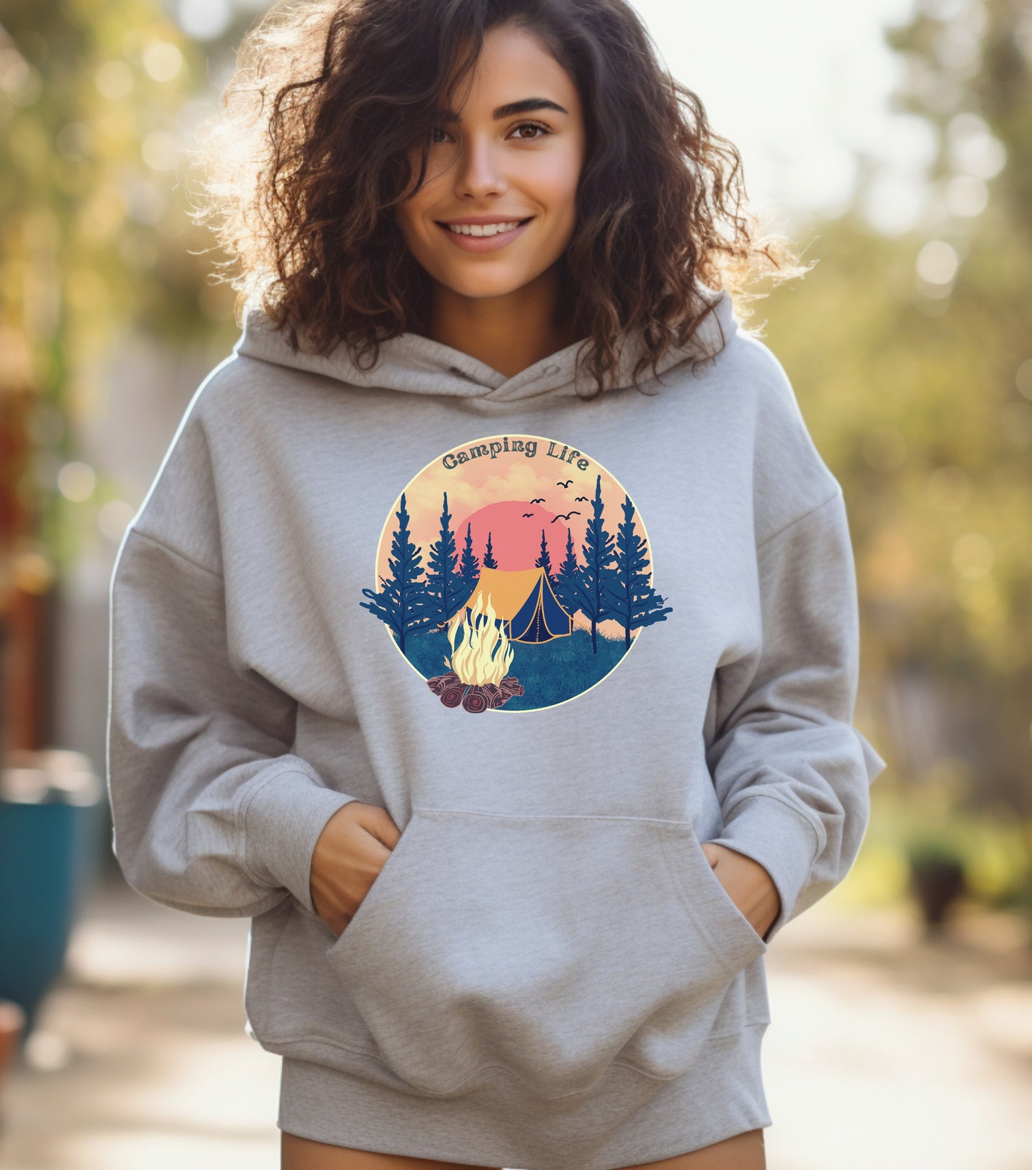 Mom Hoodie, Mom Camping Hoodie, Gift for Mom, Gift for Grandma, Camping Life Hoodie, Unisex Hoodie, Mothers Day, Camping Mother, Mother Gift Hoodie