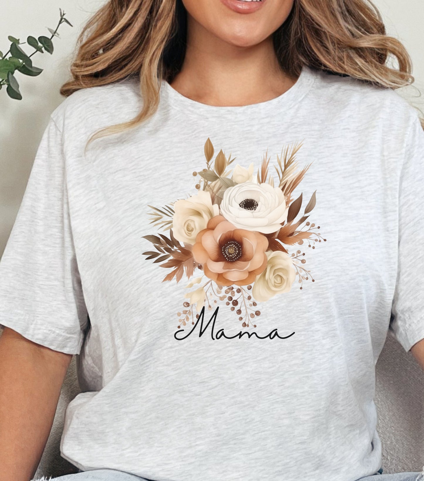 Mothers day gift, Mom t-shirt, grandma t-shirt, flower t-shirt, pretty mothers day gift, unisex size, wild flowers, mom gift, grandma gift