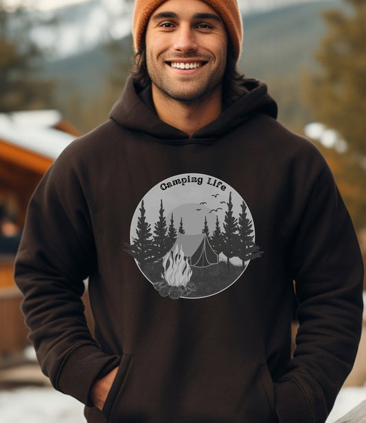 Dad Hoodie, Dad Camping Hoodie, Gift for Dad, Gift for Grandpa, Camping Life Hoodie, Unisex Hoodie, Fathers Day, Camping Dad, Dad Gift Hoodie