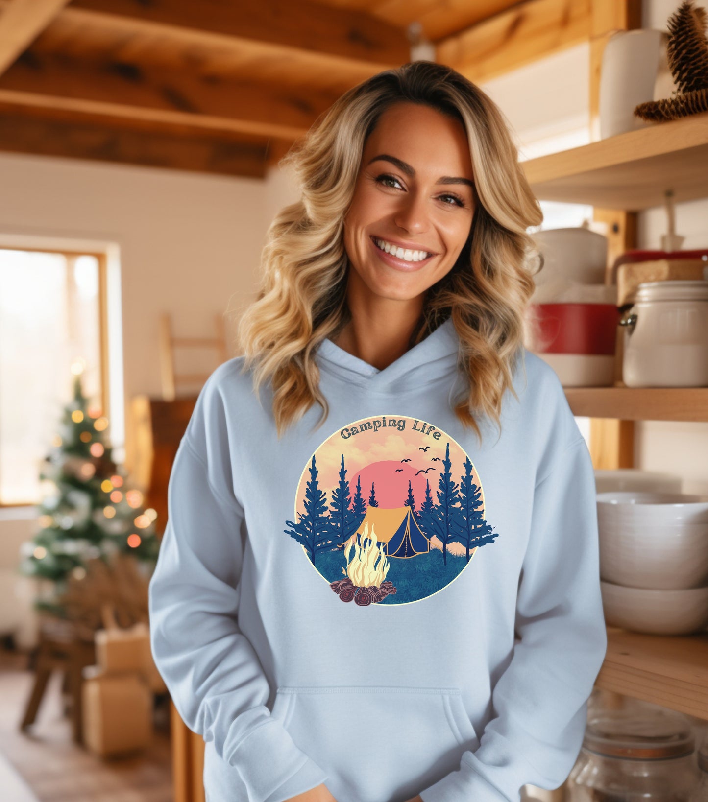 Mom Hoodie, Mom Camping Hoodie, Gift for Mom, Gift for Grandma, Camping Life Hoodie, Unisex Hoodie, Mothers Day, Camping Mother, Mother Gift Hoodie